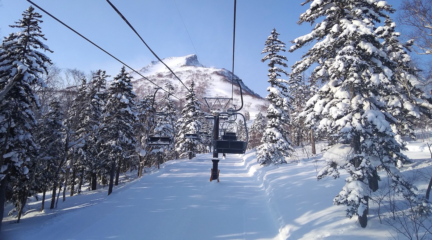 黒岳スキー場の景色